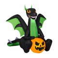 Airblown Inflatables Dragon with Jack-O-Lantern G08 227906X